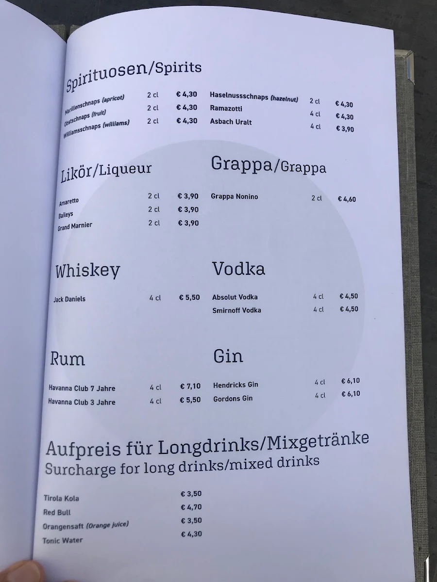 Speisekarte photo 4