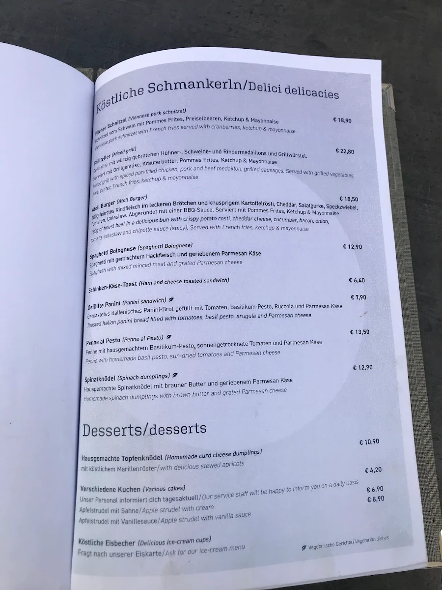 Speisekarte photo 6