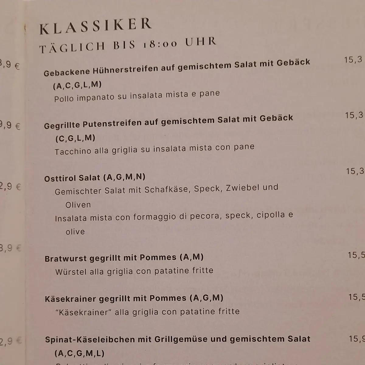 Speisekarte photo 10