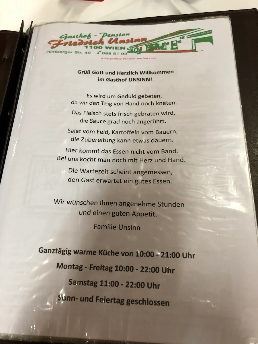 Speisekarte photo 10