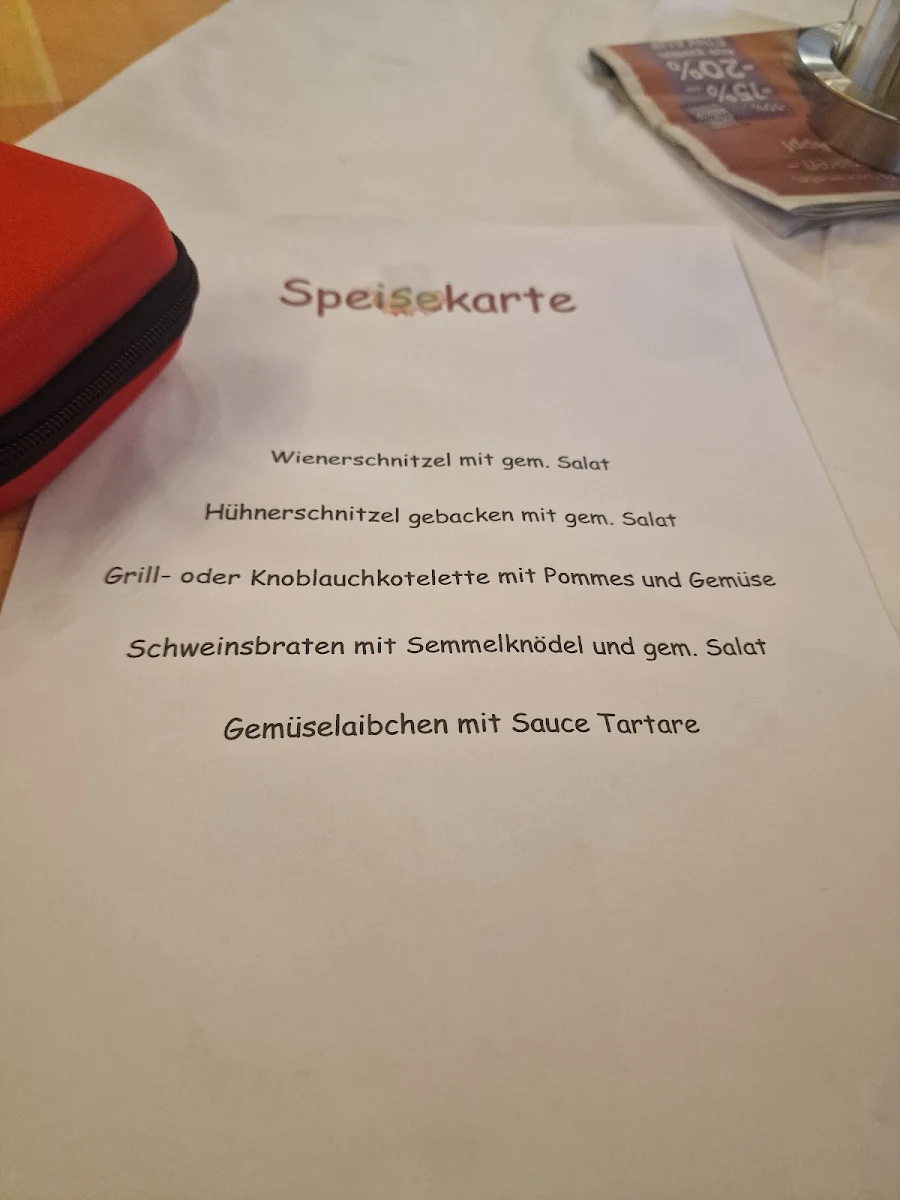 Speisekarte photo 3