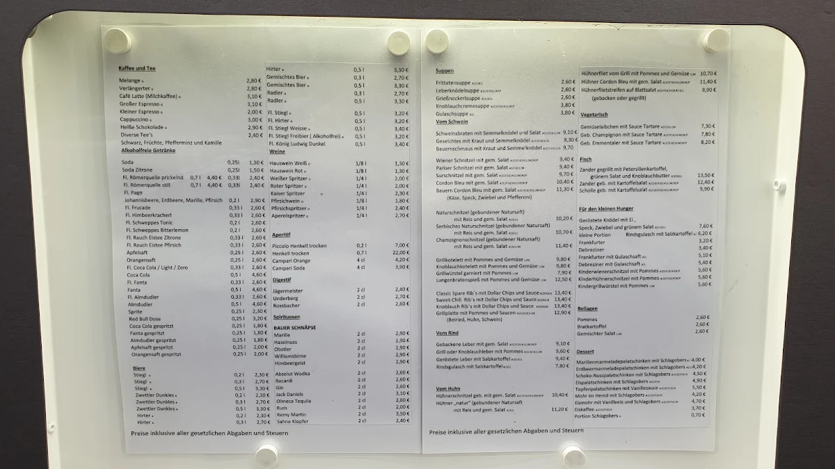 Speisekarte photo 6