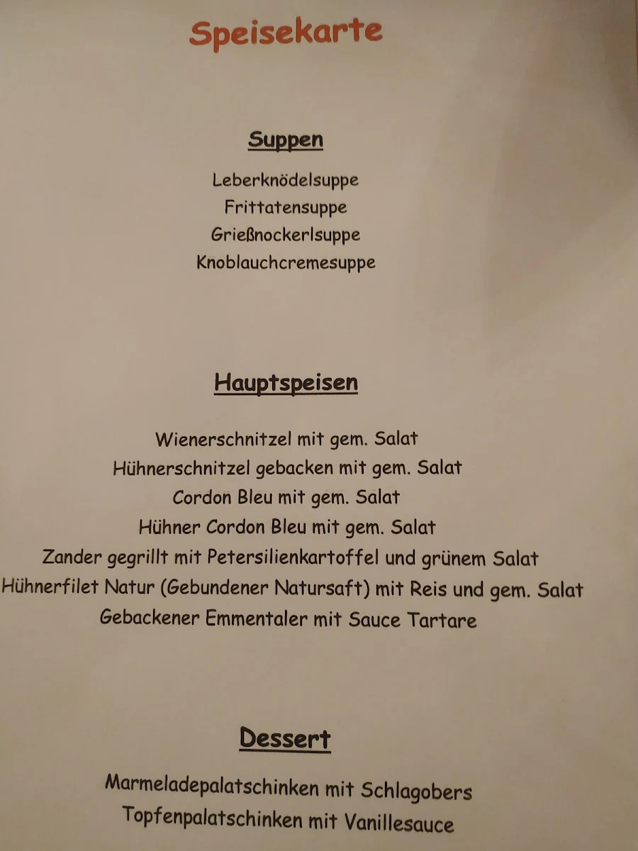 Speisekarte photo 7
