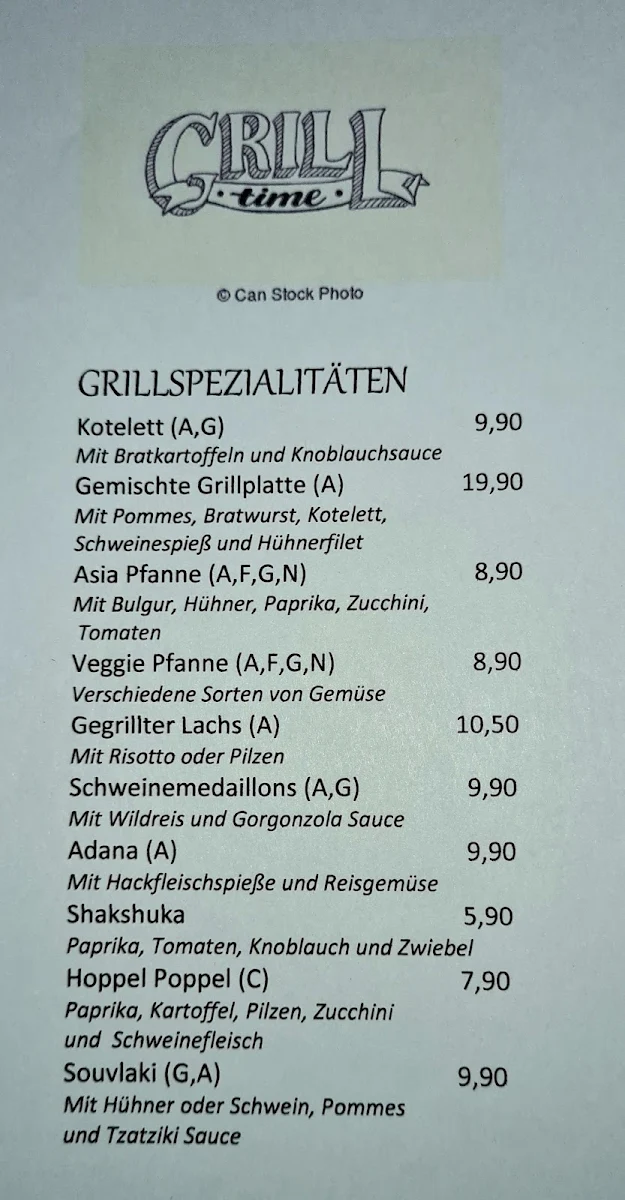 Speisekarte photo 5