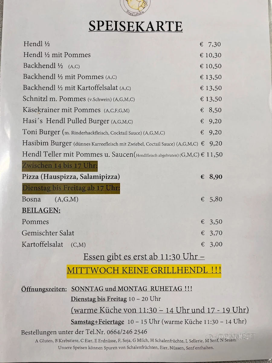 Speisekarte photo 2
