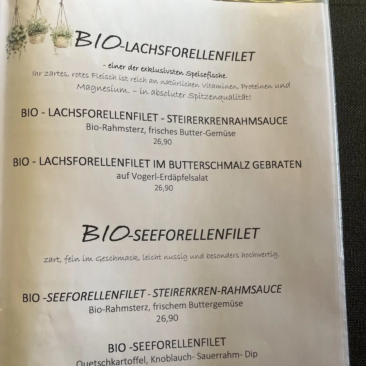 Speisekarte photo 4