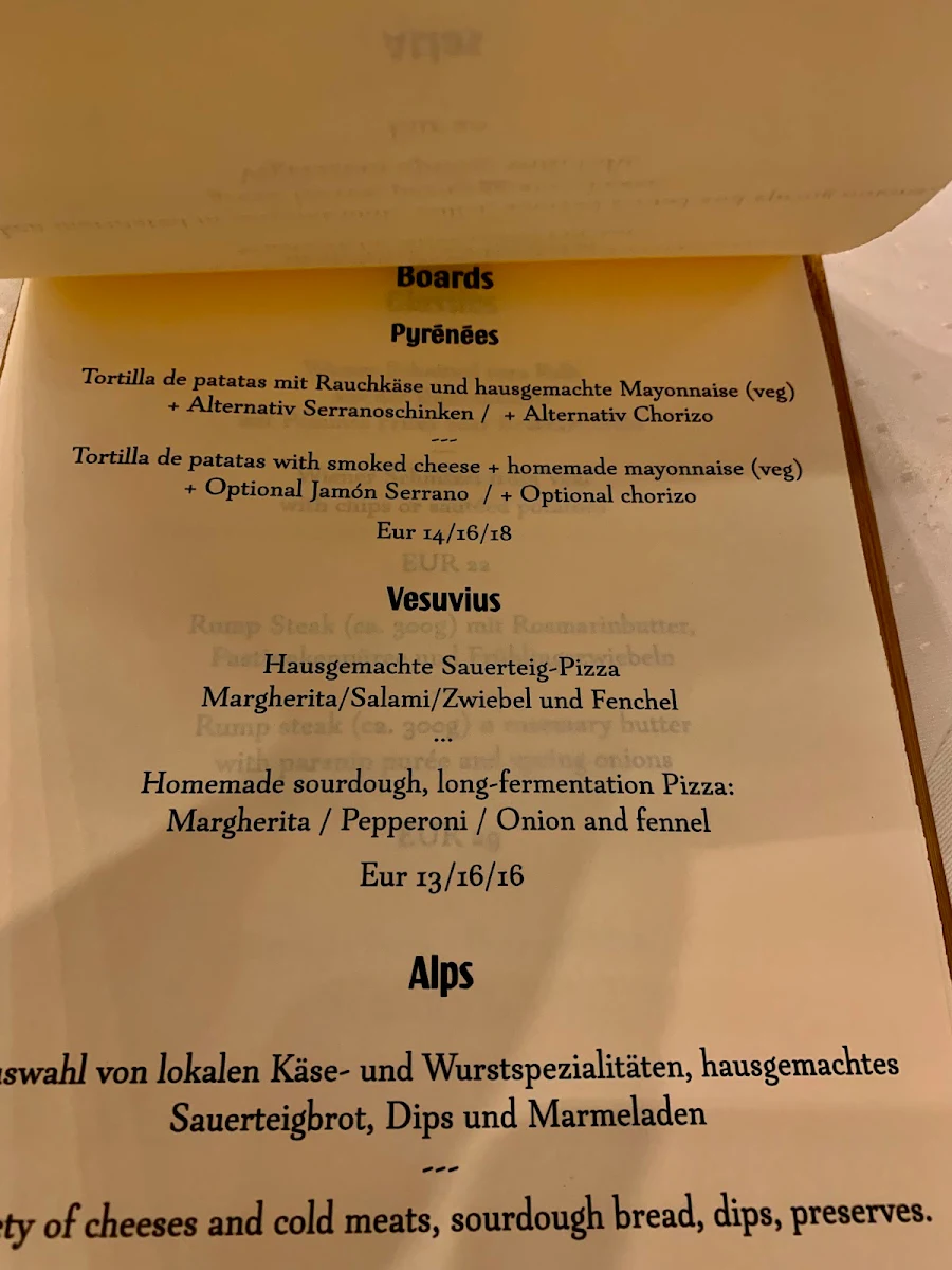 Speisekarte photo 2
