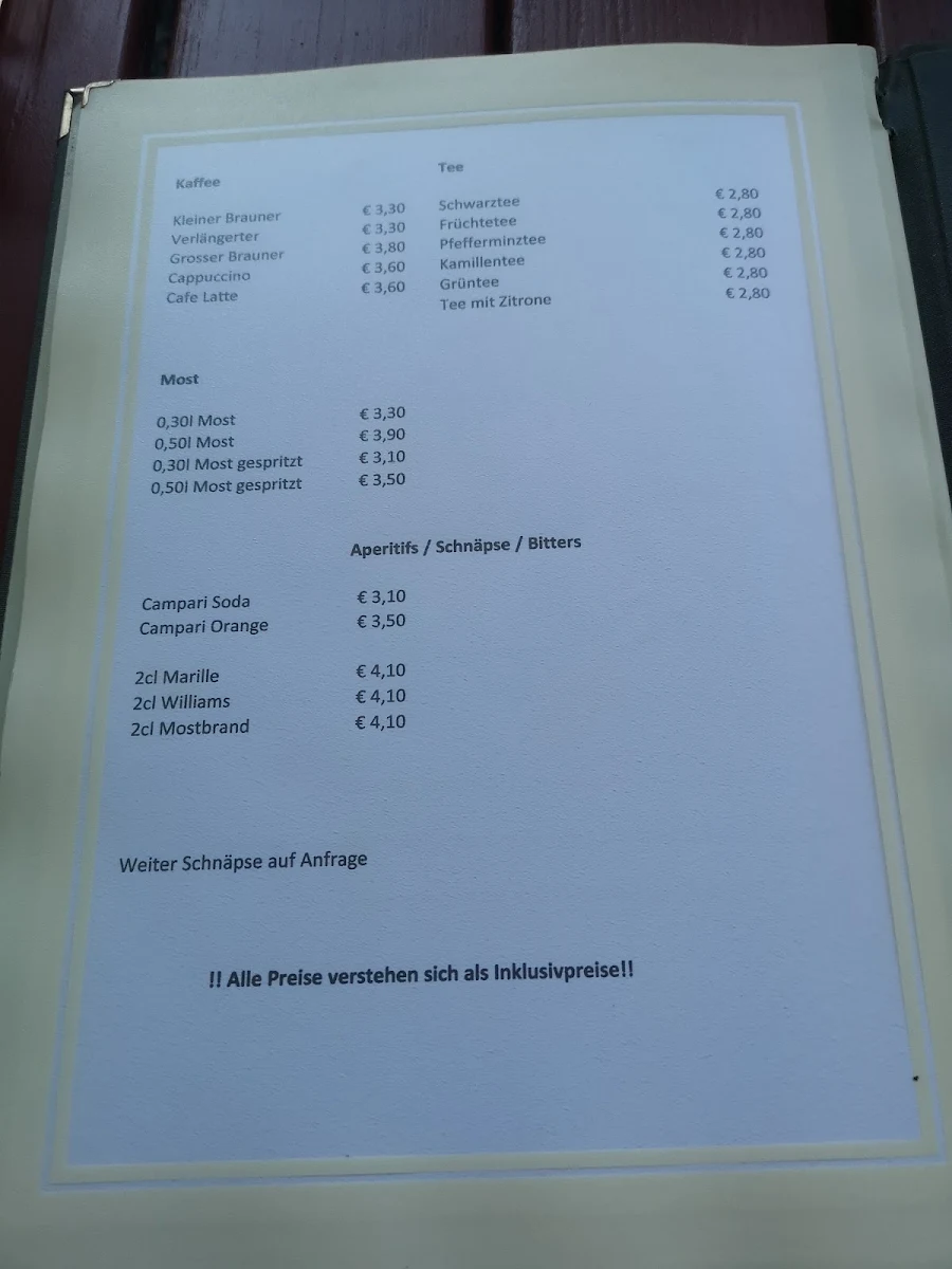 Speisekarte photo 9