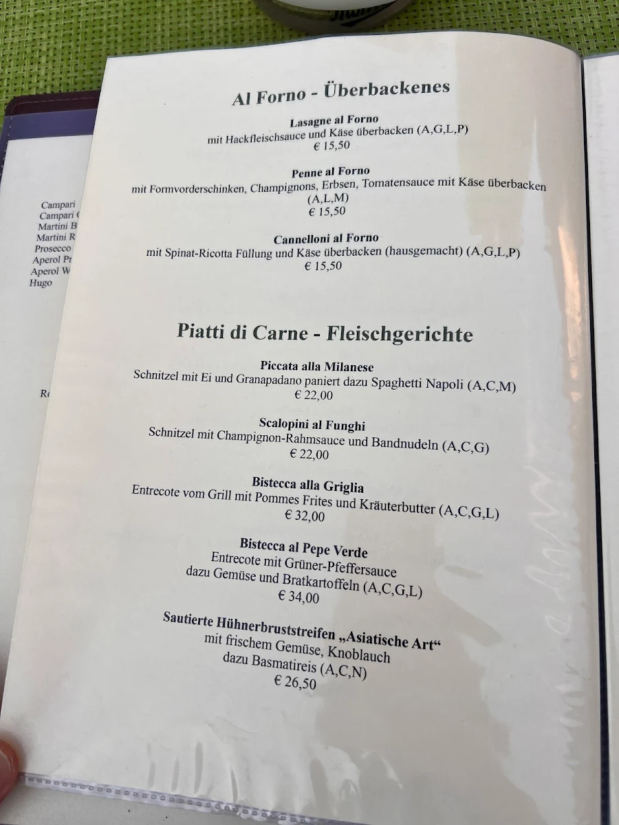 Speisekarte photo 1
