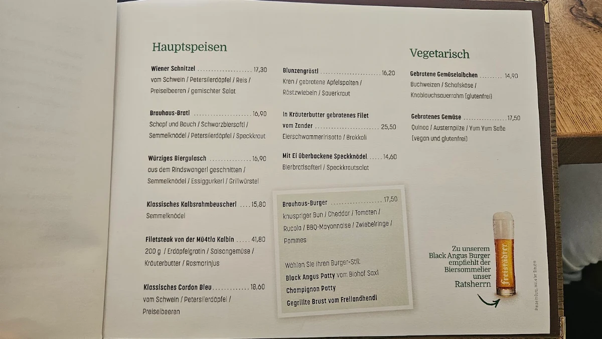 Speisekarte photo 1