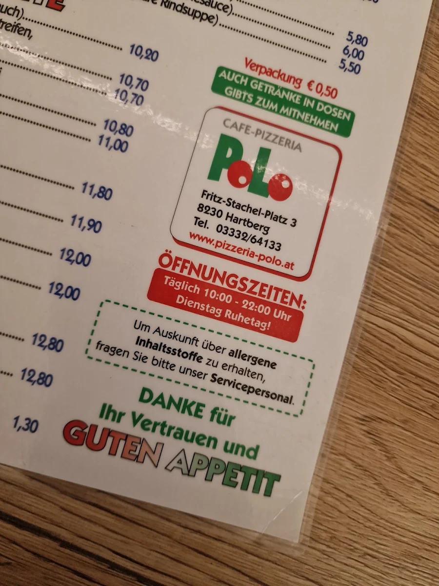 Speisekarte photo 3
