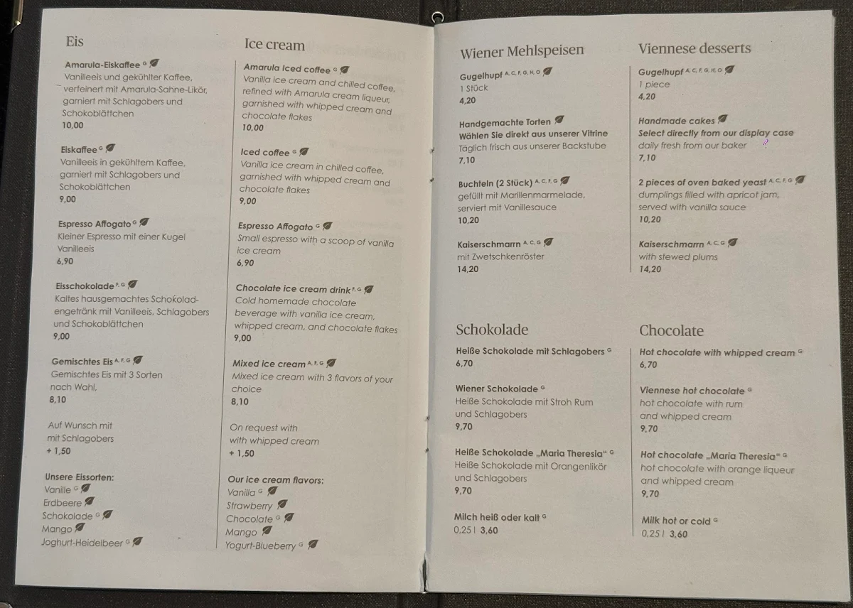 Speisekarte photo 1