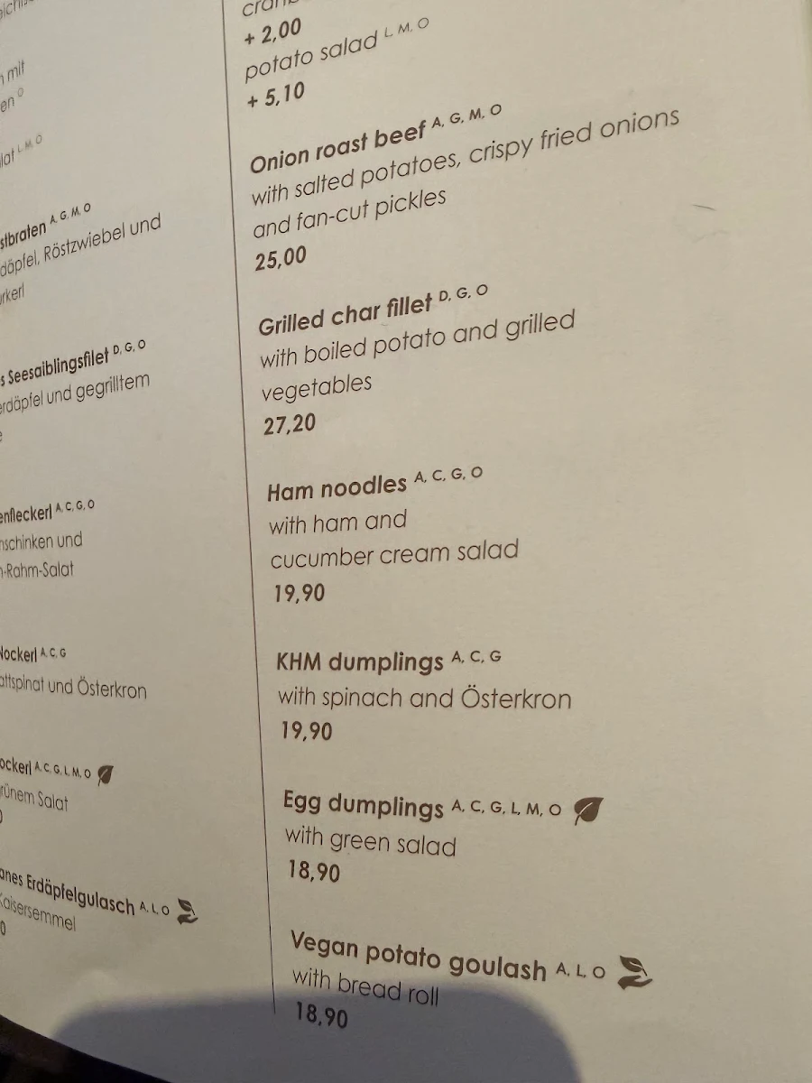 Speisekarte photo 5