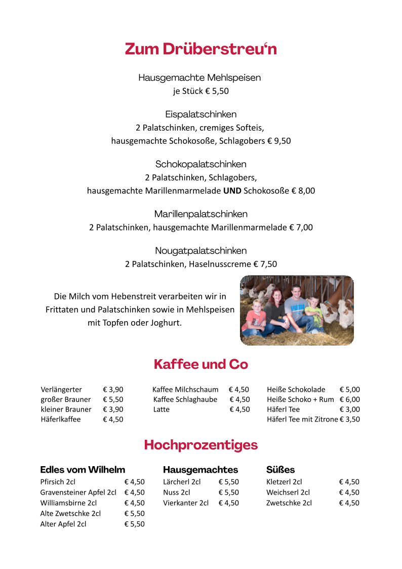 Speisekarte photo 3
