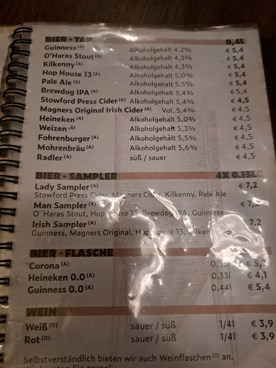 Speisekarte photo 3