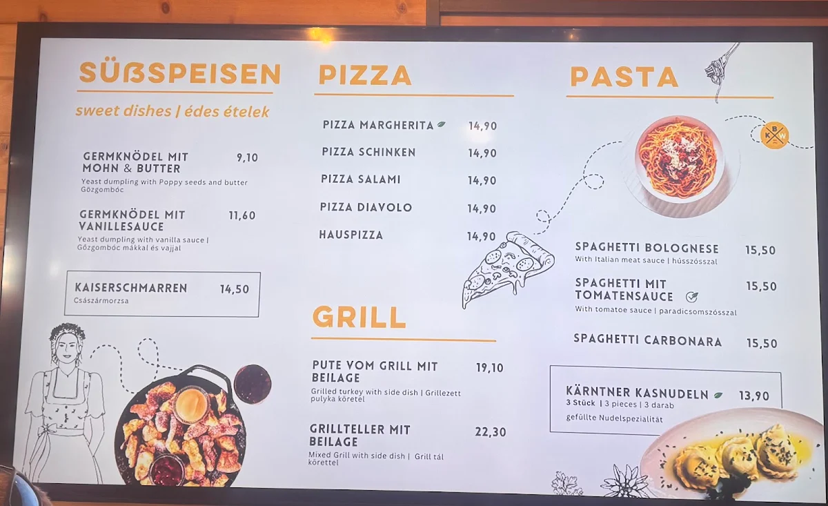 Speisekarte photo 1