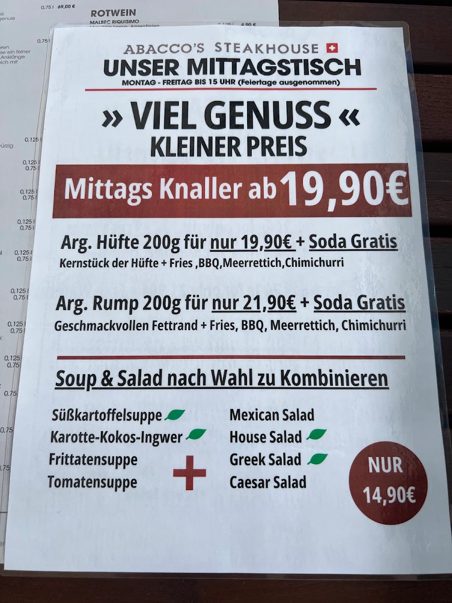 Speisekarte photo 3