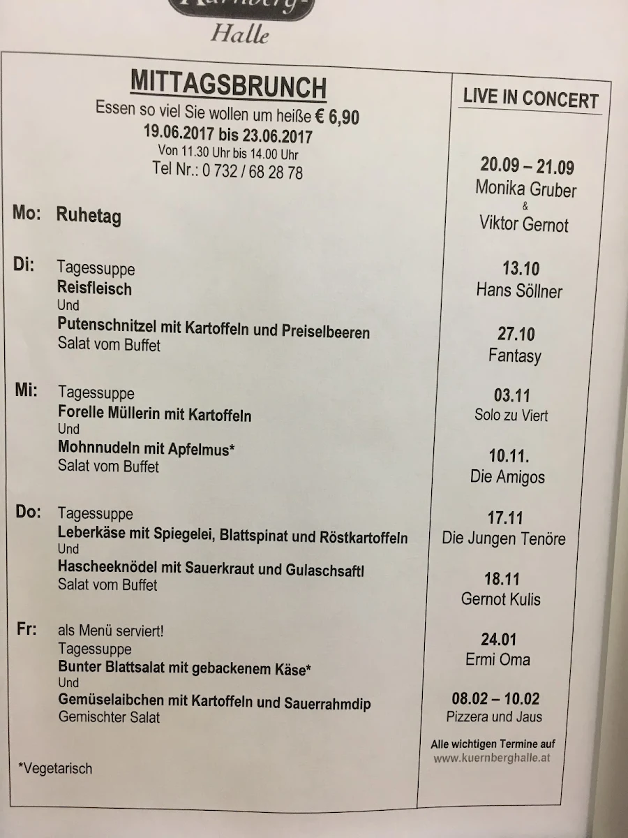 Speisekarte photo 1