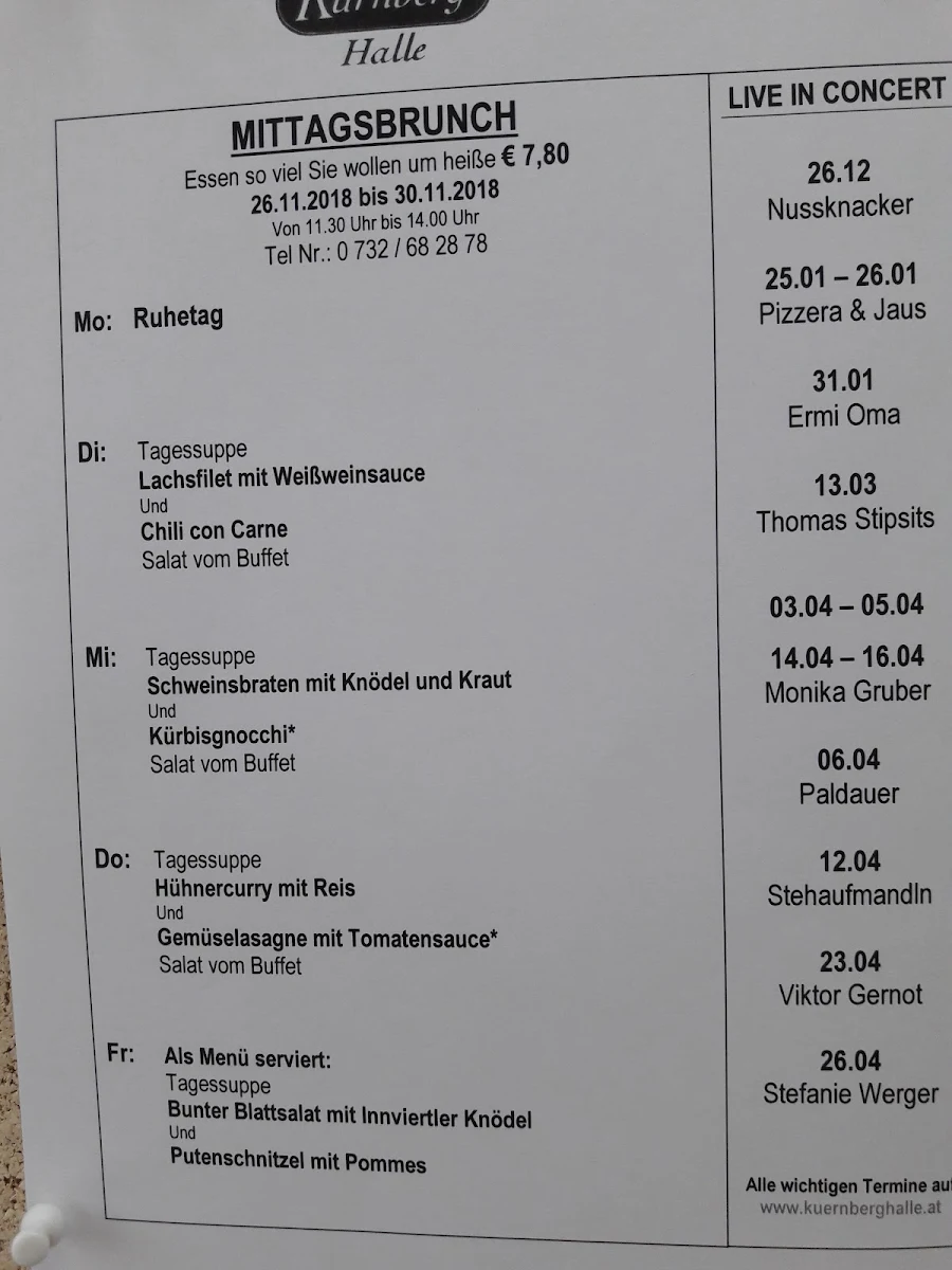 Speisekarte photo 2