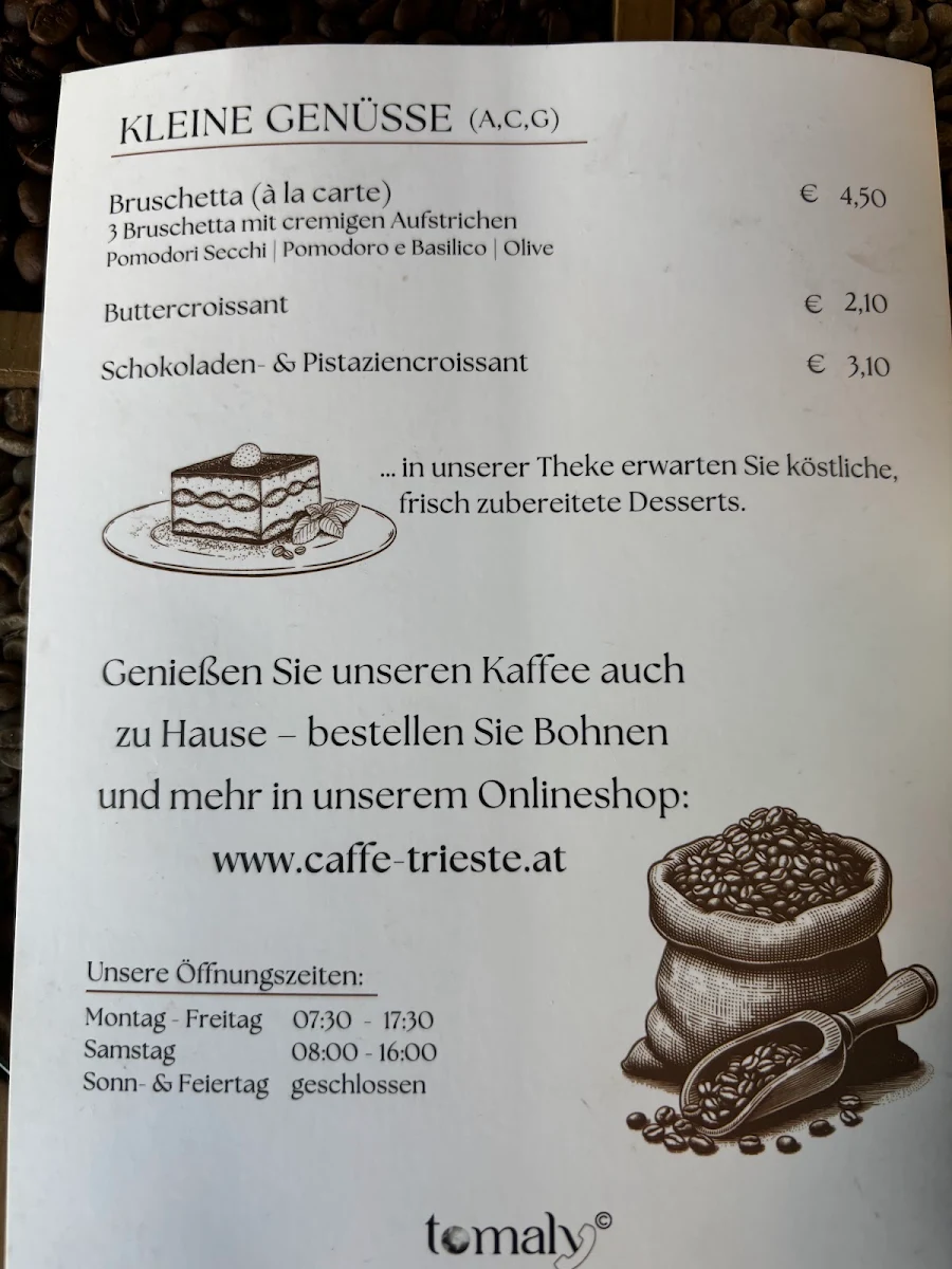 Speisekarte photo 2
