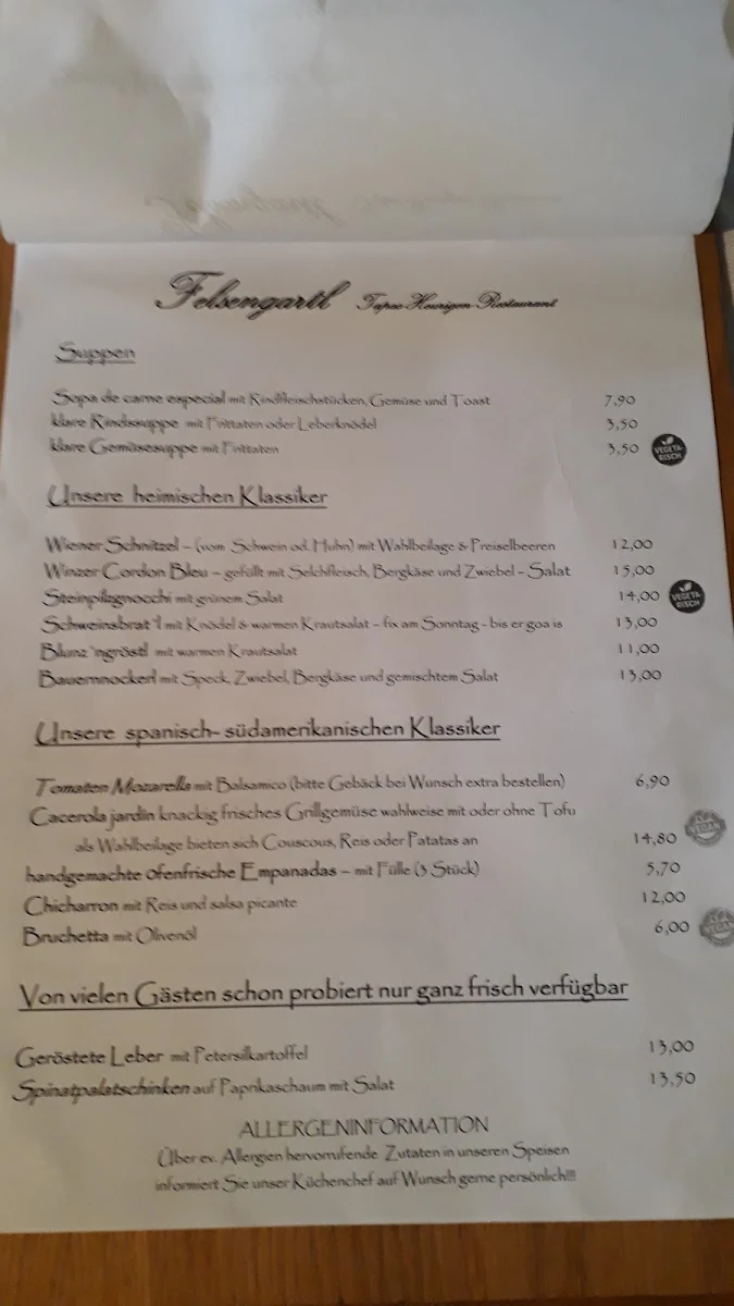 Speisekarte photo 3