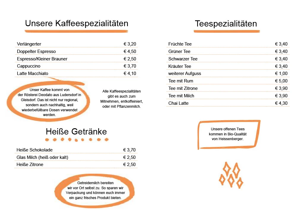 Speisekarte photo 2