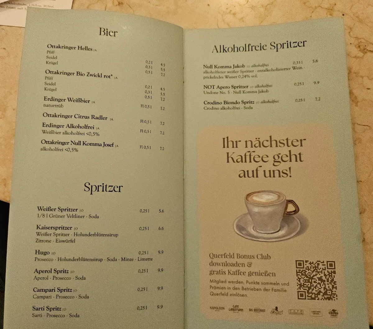 Speisekarte photo 2