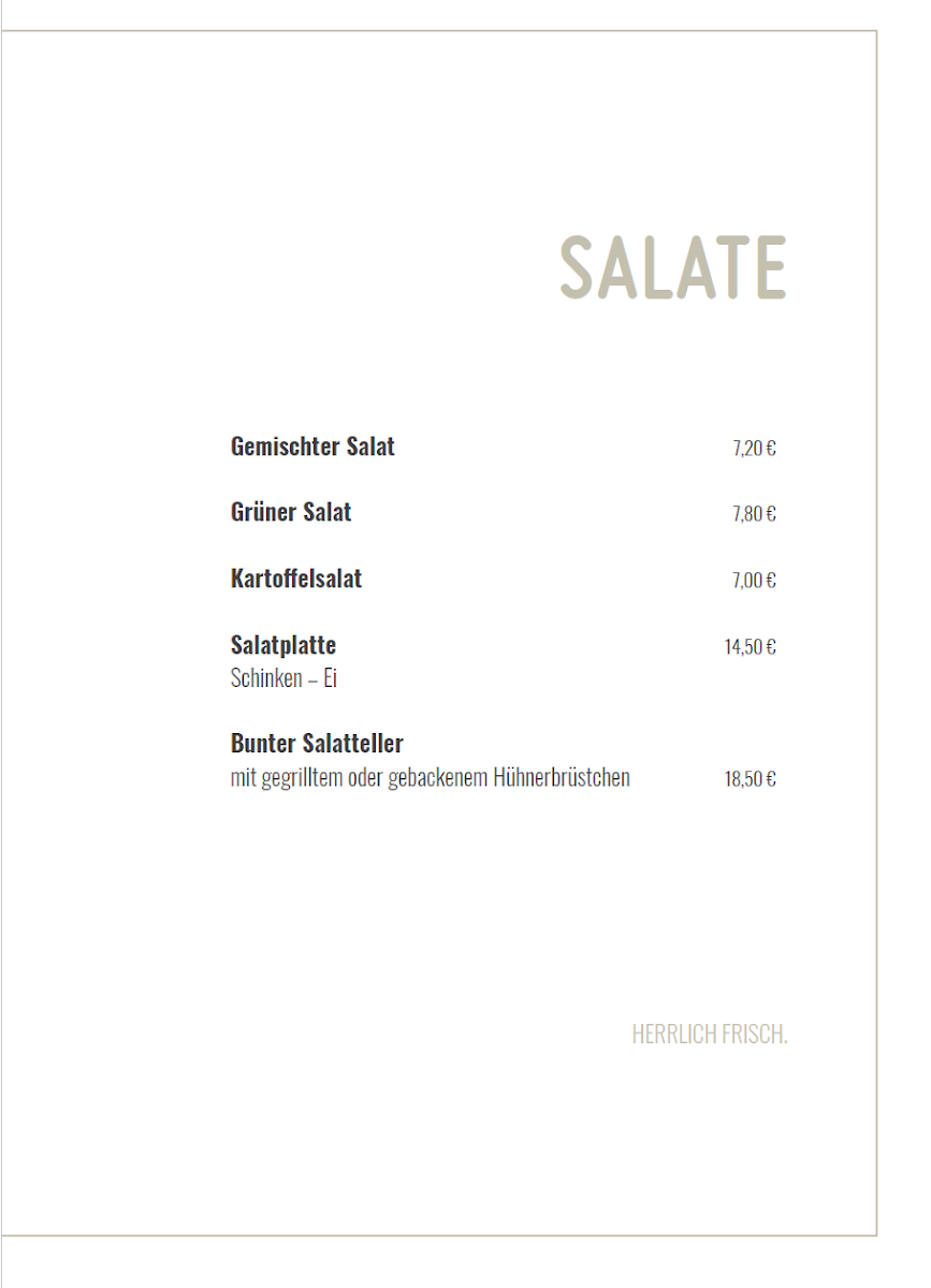 Speisekarte photo 6