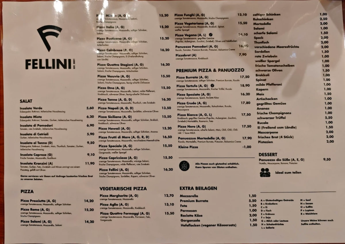 Speisekarte photo 1