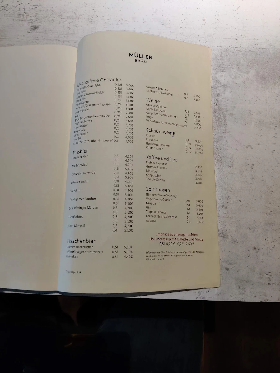 Speisekarte photo 2