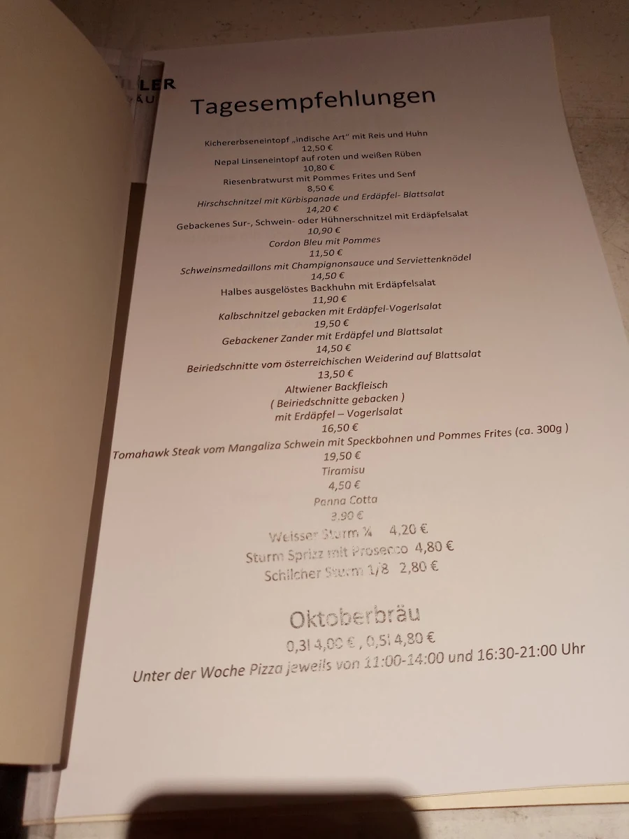 Speisekarte photo 4
