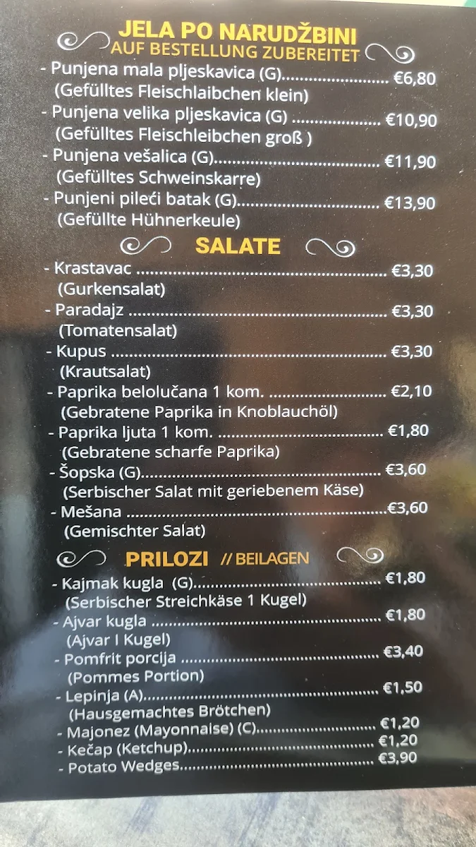 Speisekarte photo 1