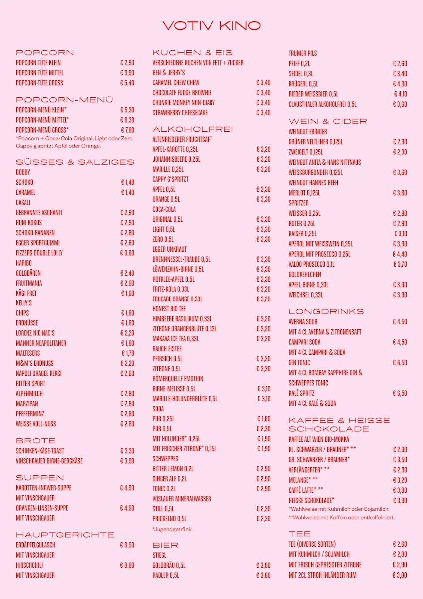 Cafe im Votiv Kino Titelbild
