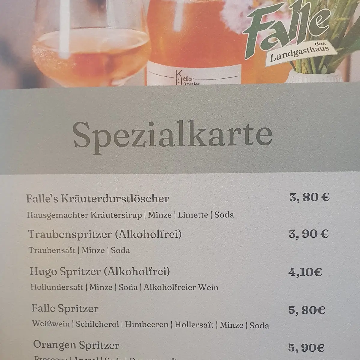 Speisekarte photo 8