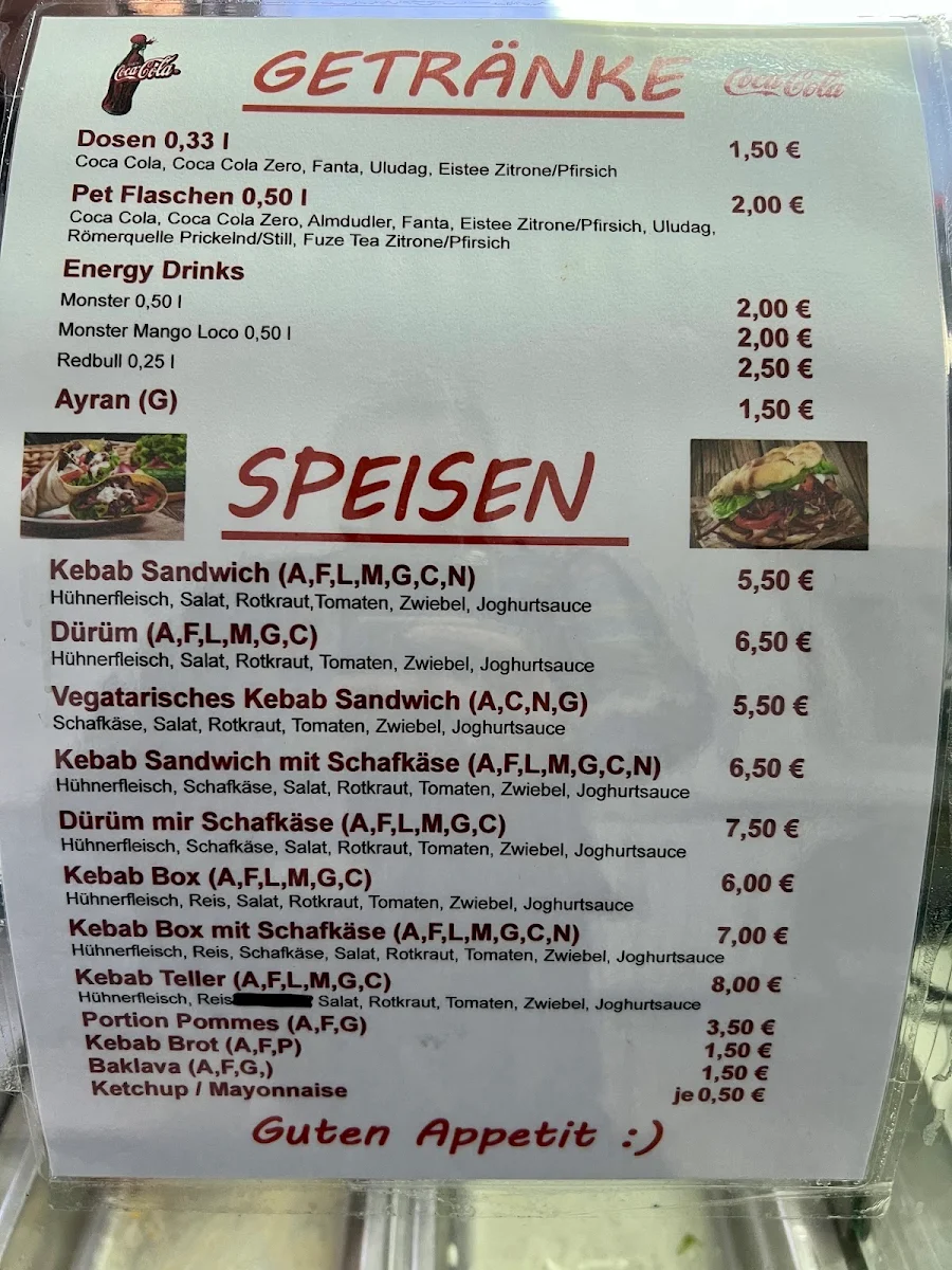 Speisekarte photo 1