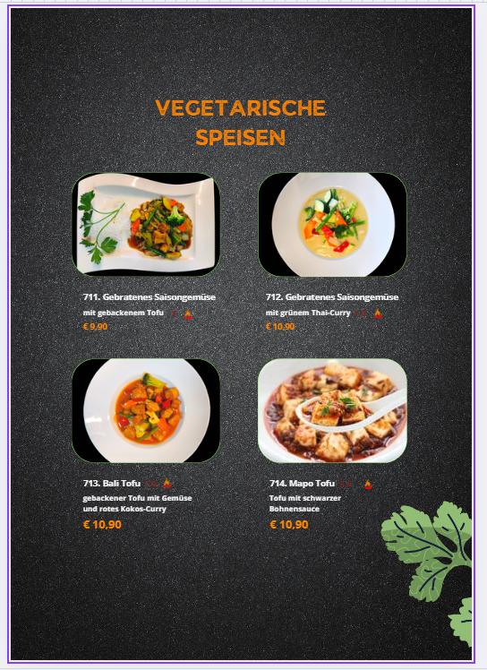 Speisekarte photo 6