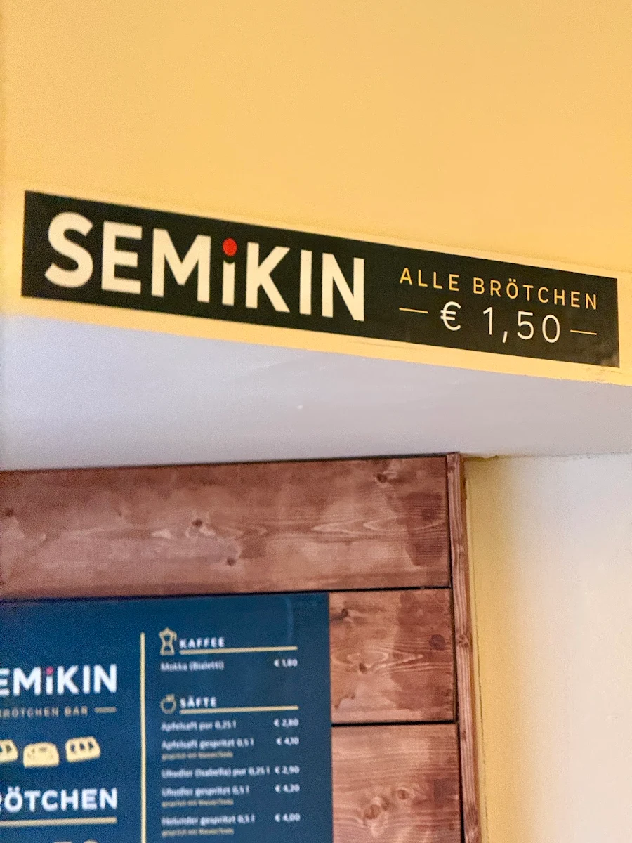 Speisekarte, SEMiKIN