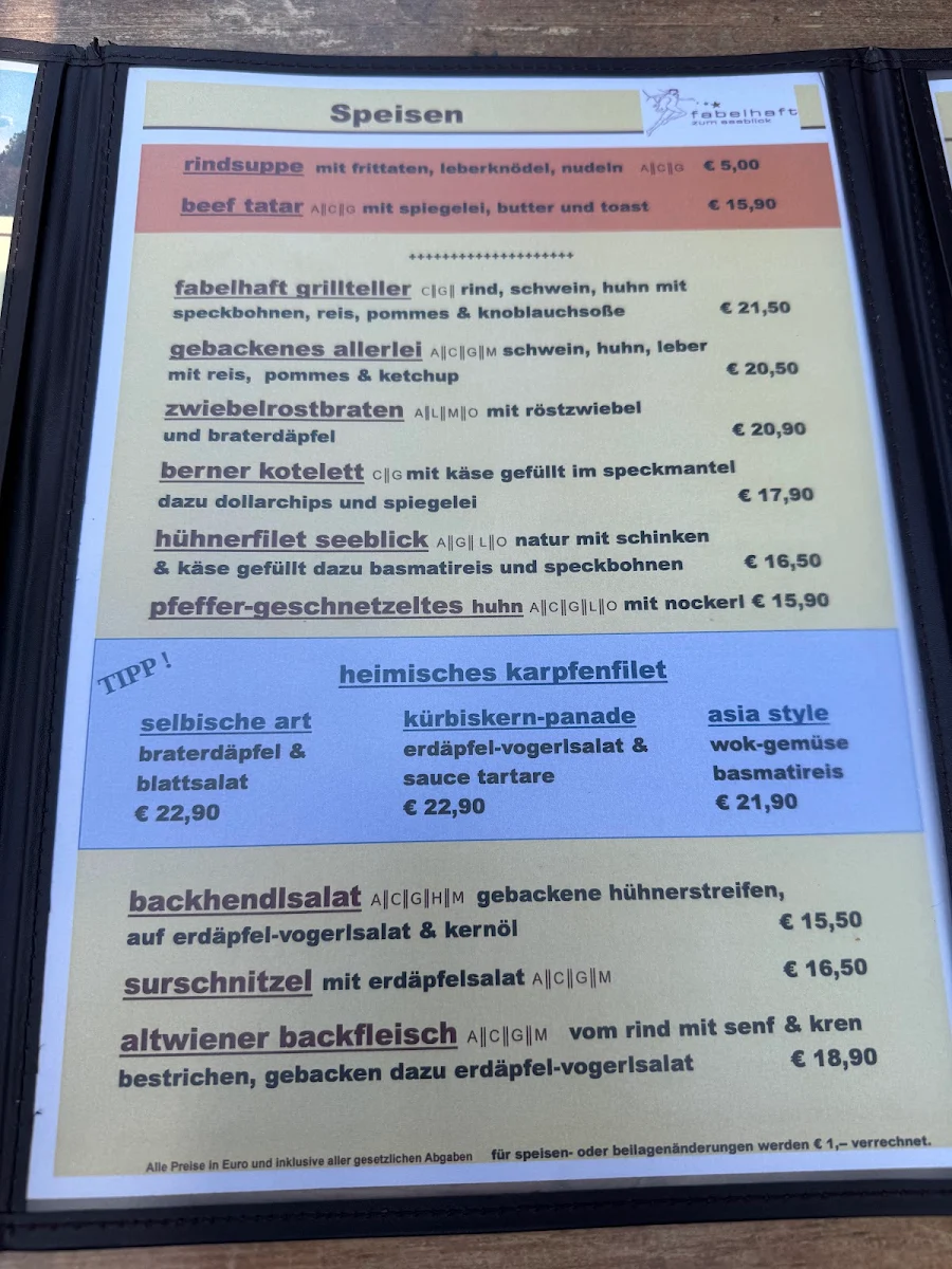 Speisekarte photo 3