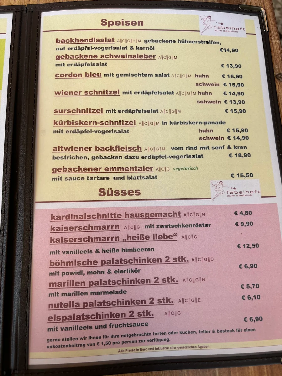 Speisekarte photo 4