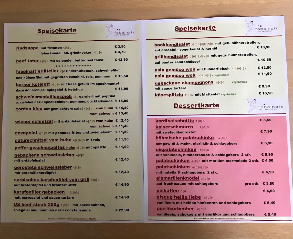 Speisekarte photo 8