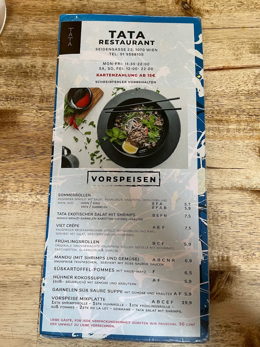 Speisekarte photo 6