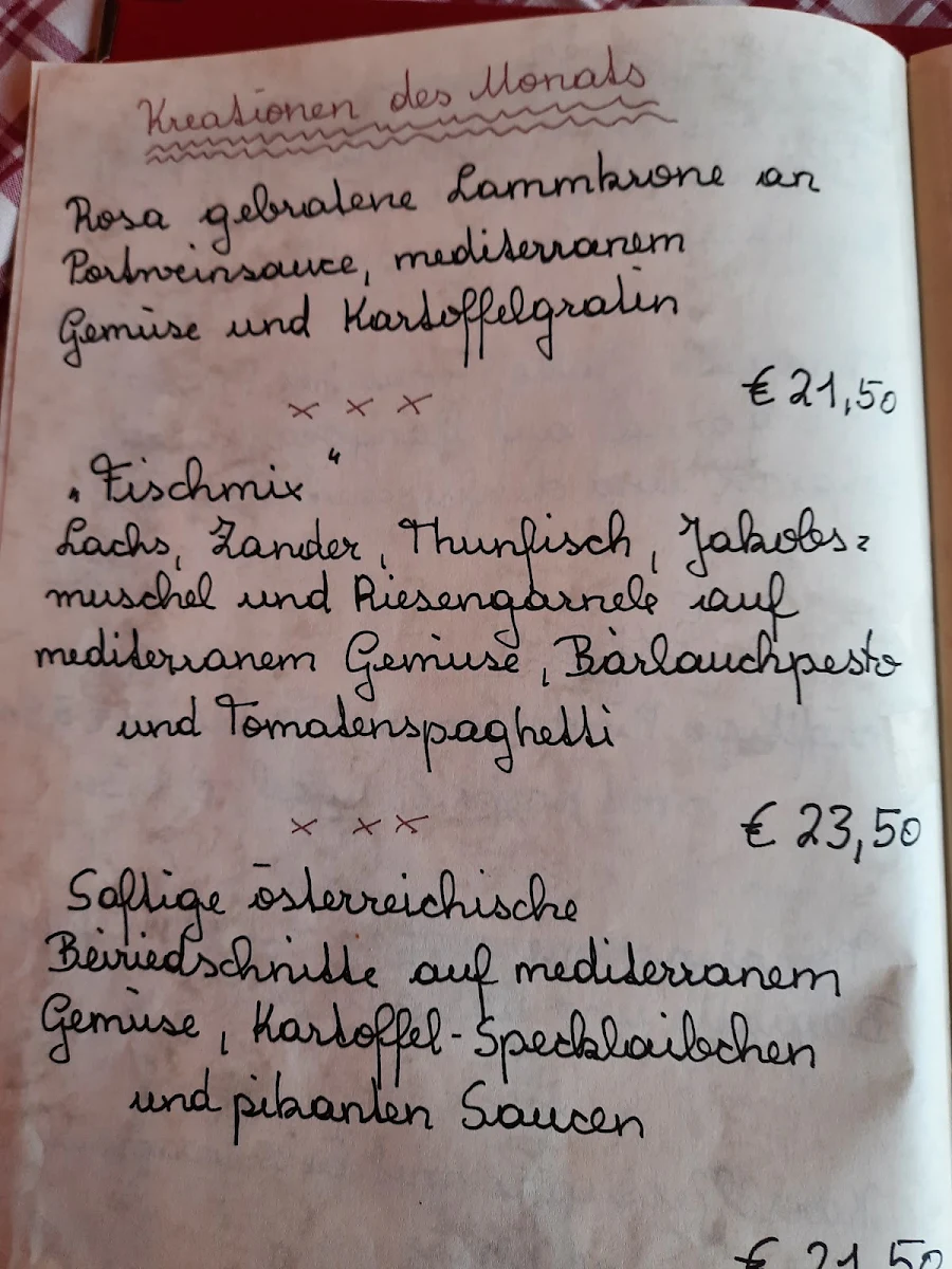 Speisekarte photo 5
