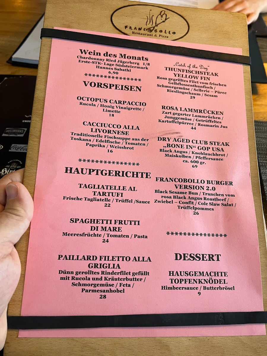 Speisekarte photo 5