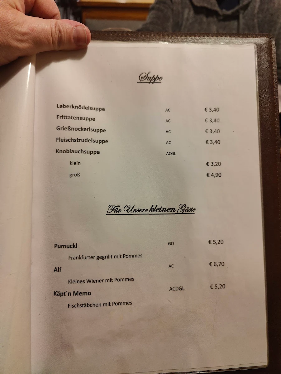Speisekarte photo 2