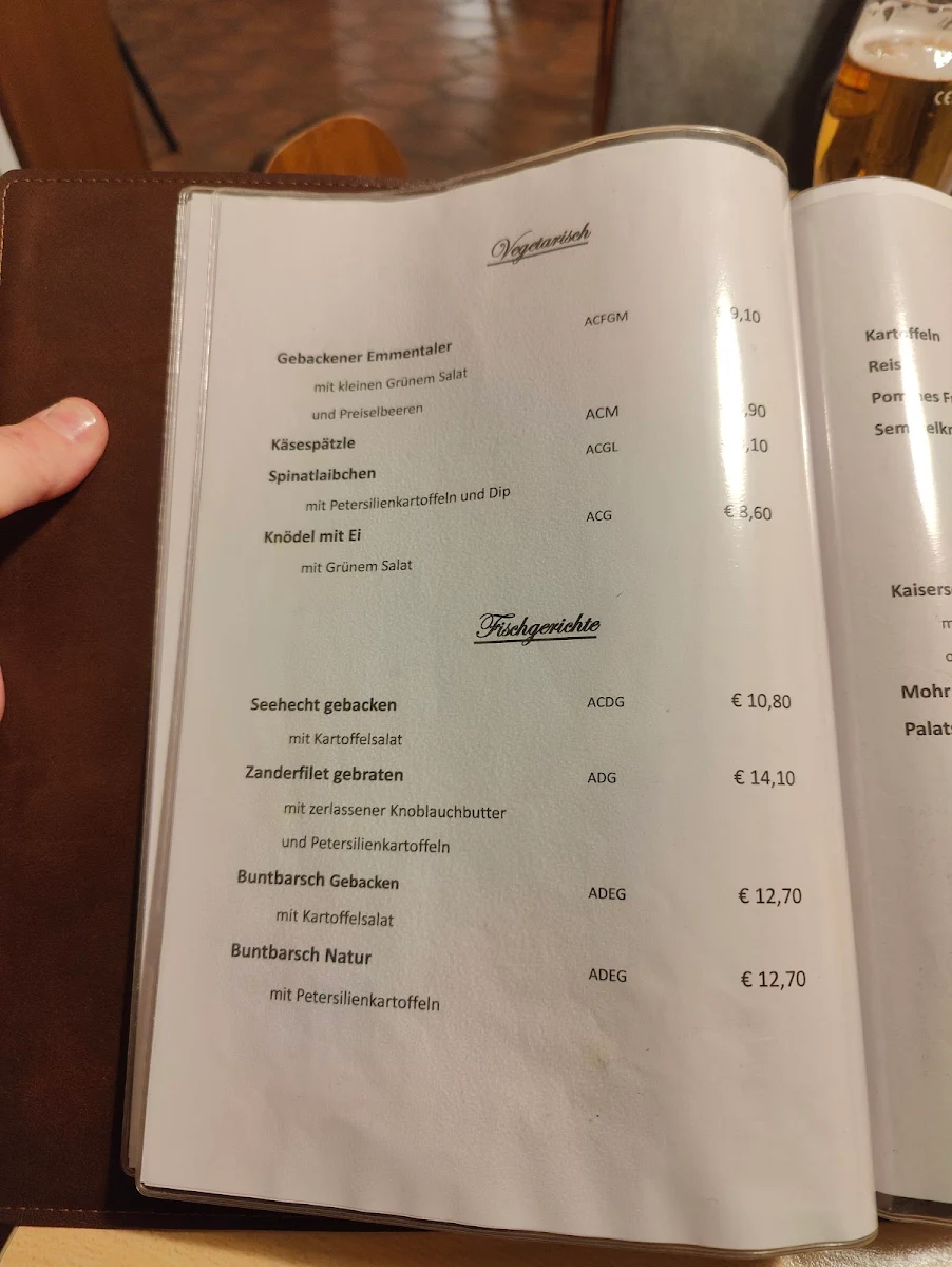 Speisekarte photo 3