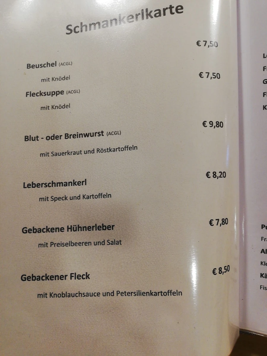 Speisekarte photo 5