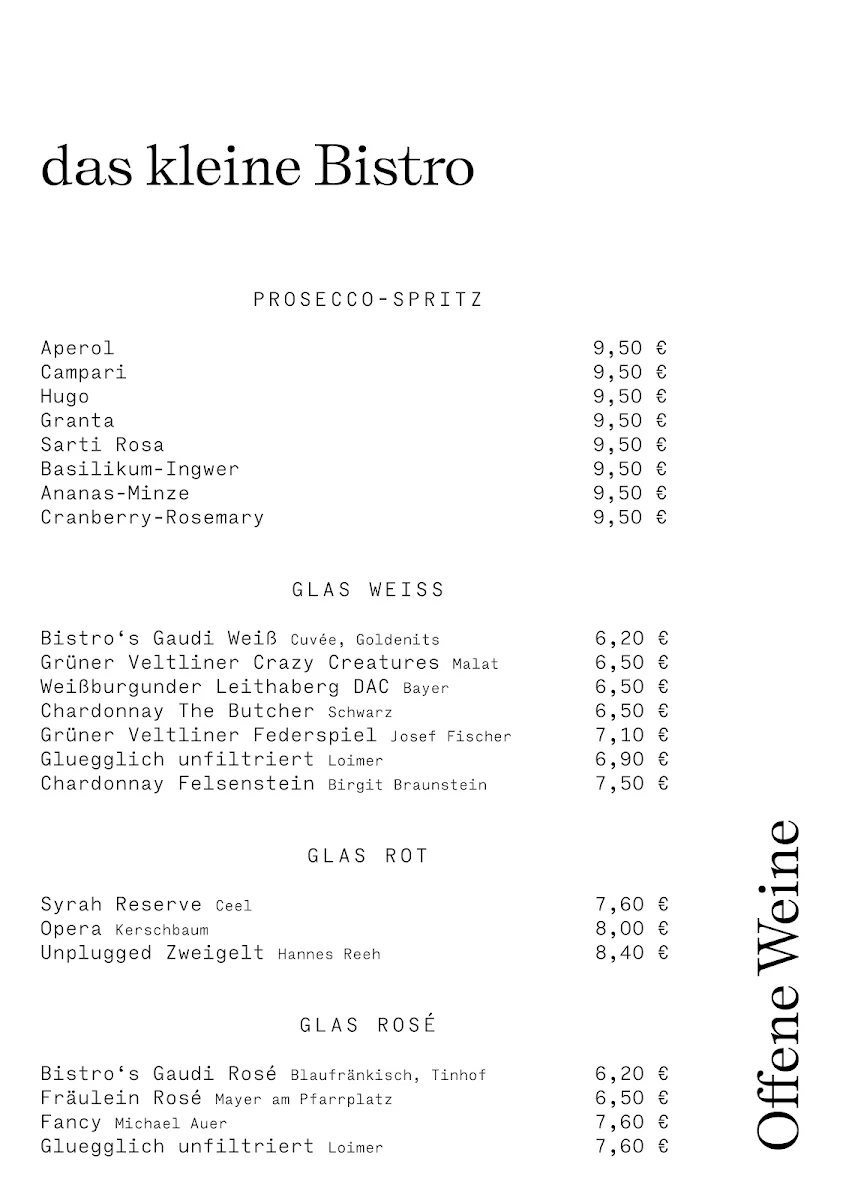 Speisekarte photo 3