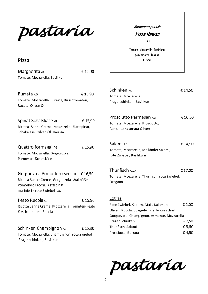 Speisekarte photo 3