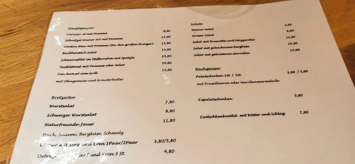 Speisekarte photo 10