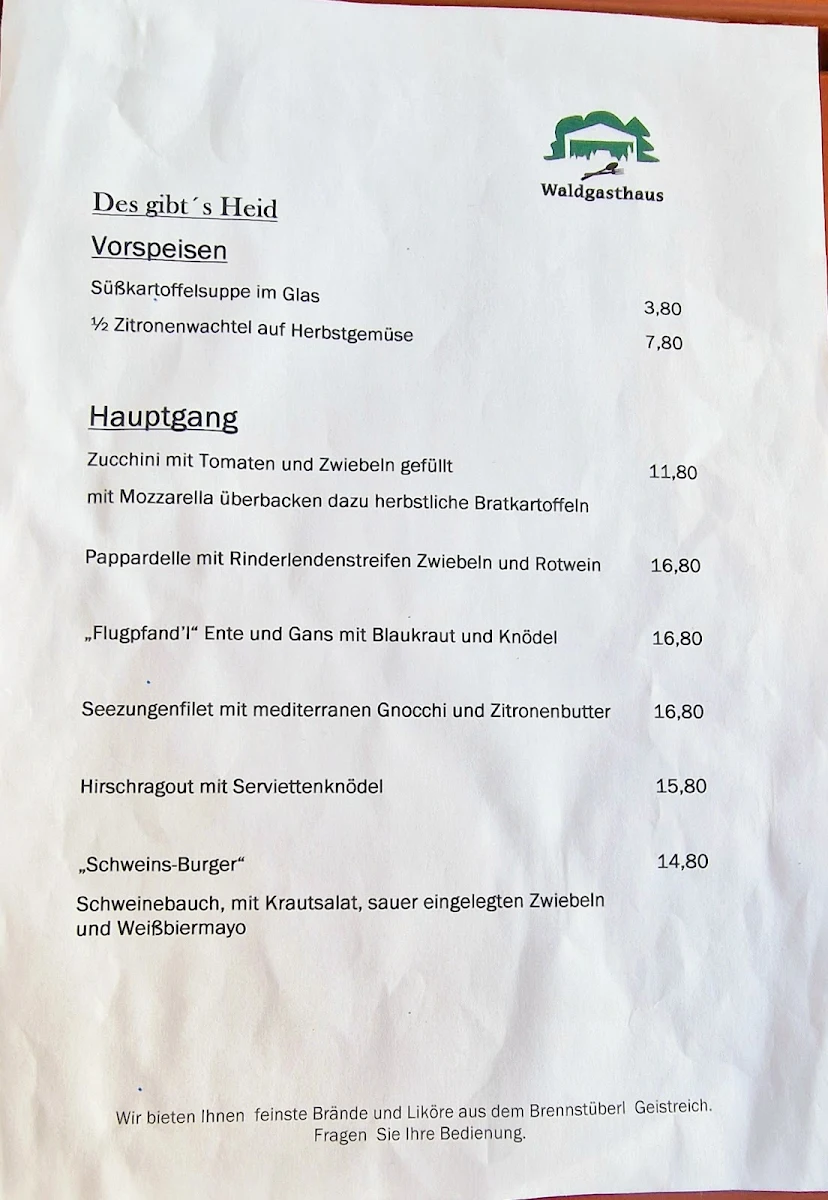 Speisekarte photo 2